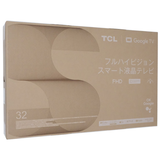 【中古】TCL　32型 フルハイビジョン Smart対応液晶テレビ　32S5402　未使用
