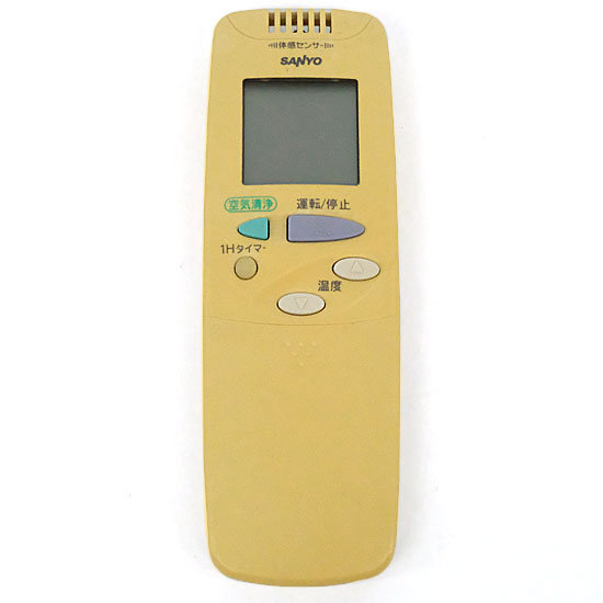 【中古】SANYO製　エアコンリモコン　RCS-SXJ2