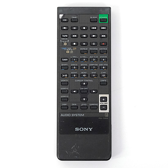 【中古】SONY　オーディオリモコン RM-S99X
