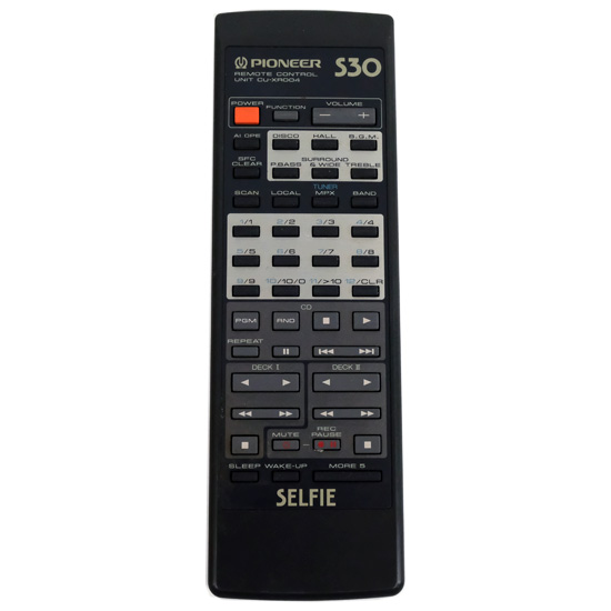 【中古】PIONEER　オーディオリモコン CU-XR004