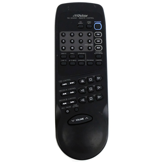 【中古】Victor　オーディオリモコン RM-SEMXM1