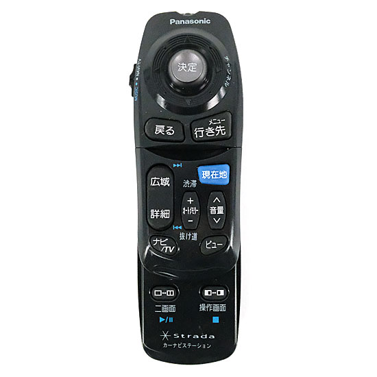 【中古】Panasonic　カーナビ用リモコン　YEFX9995202A