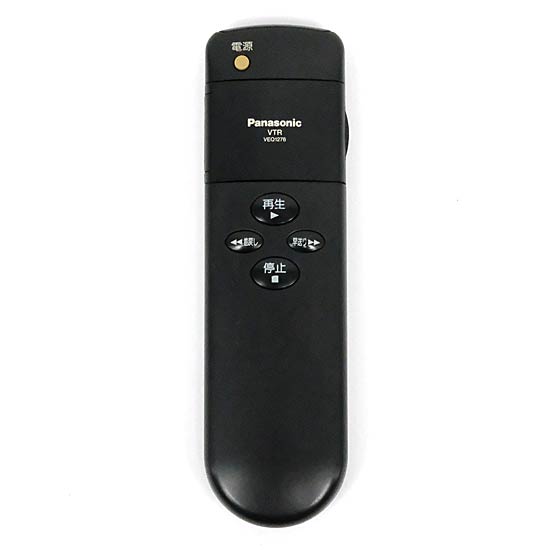 【中古】Panasonic　ビデオリモコン　VEQ1276
