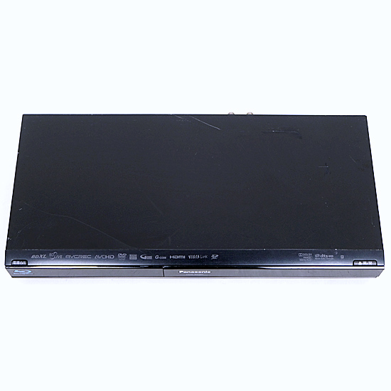 【中古】Panasonic　ブルーレイディスクレコーダー DMR-BR585-K　リモコンなし　本体いたみ