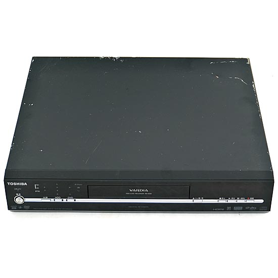 【中古】TOSHIBA　地上・BS・110度CSデジタルチューナー搭載ハイビジョンレコーダー VARDIA　RD-S300　300GB　本体いたみ