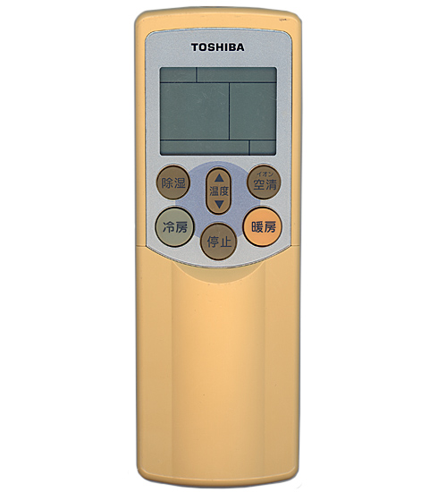 【中古】TOSHIBA　エアコンリモコン　WH-F06J
