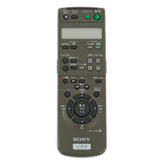 【中古】SONY　ビデオリモコン　RMT-V276B