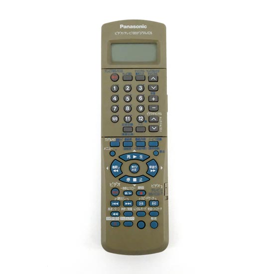 【中古】Panasonic　ビデオリモコン EUR7901KL0