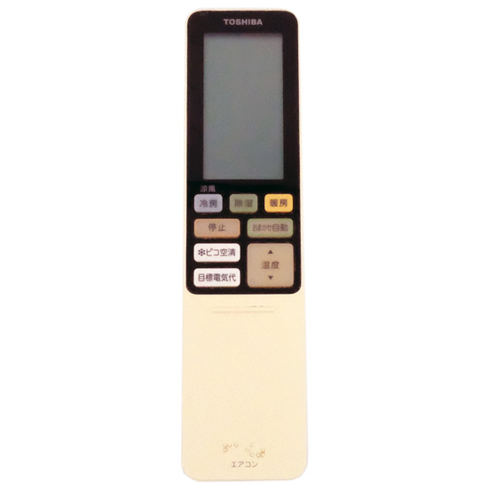 【中古】TOSHIBA　エアコンリモコン　WH-RA02NJ