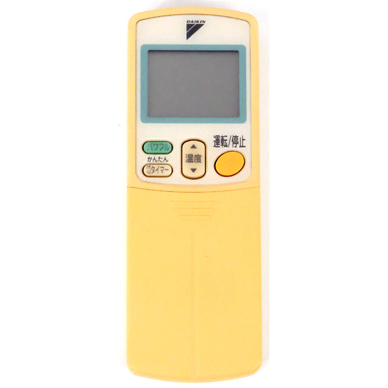 【中古】DAIKIN　エアコンリモコン　ARC432A7