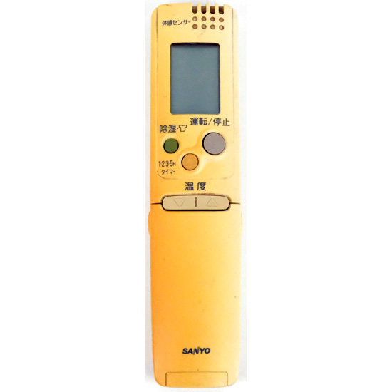 【中古】SANYO製　エアコンリモコン RCS-SR1