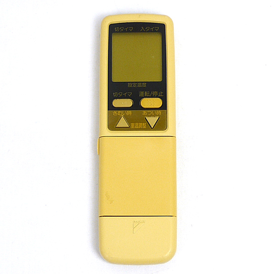 【中古】DAIKIN　エアコンリモコン　ARC408A17