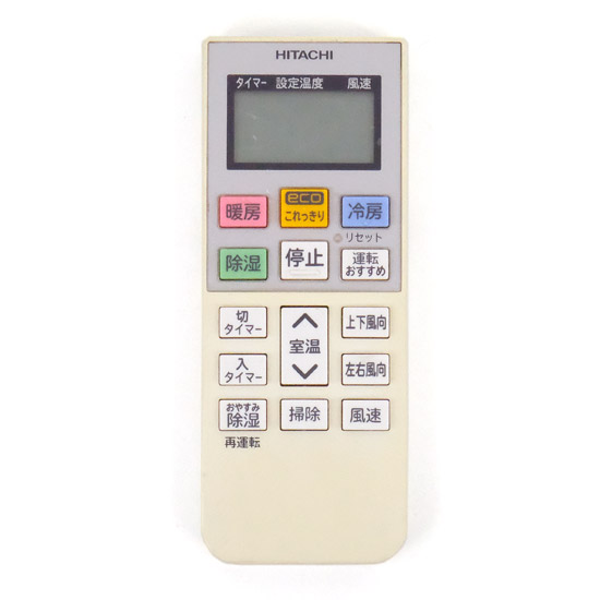 【中古】HITACHI　エアコンリモコン RAR-5Q1