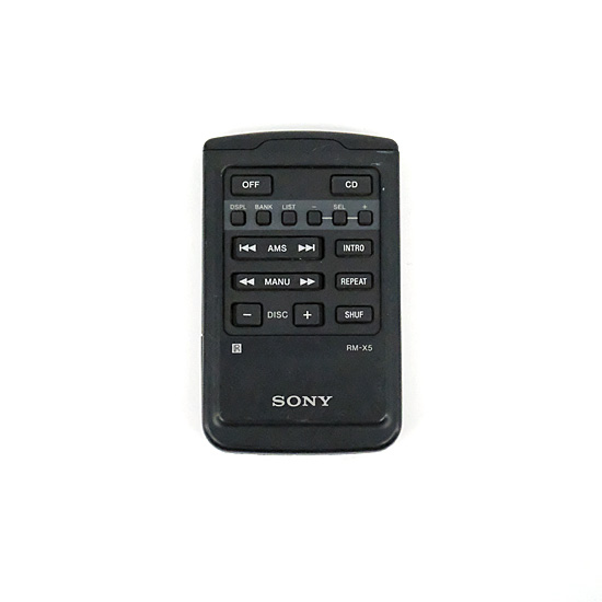 【中古】SONY　カーオーディオ用リモコン　RM-X5