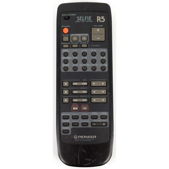 【中古】PIONEER　オーディオリモコン　CU-SX033