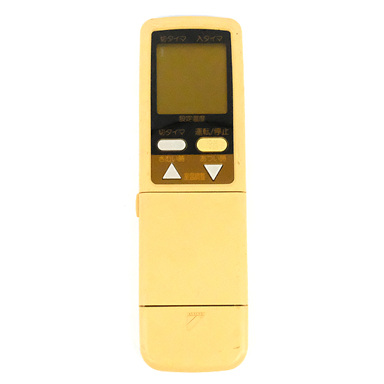 【中古】DAIKIN　エアコンリモコン　ARC408A14　本体いたみ