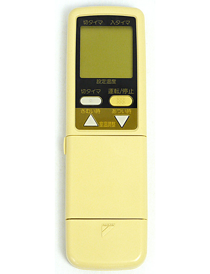 【中古】DAIKIN　エアコンリモコン　ARC408A20　本体いたみ