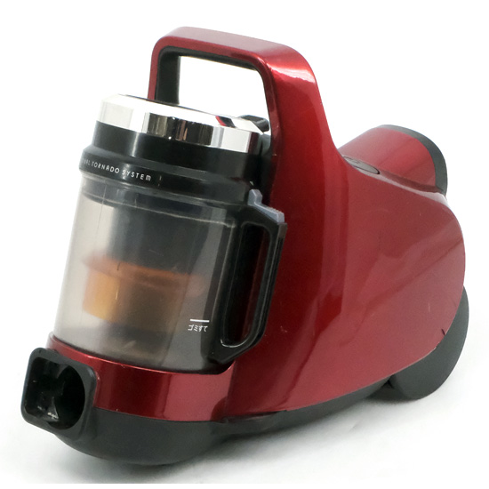 【中古】TOSHIBA　サイクロン式クリーナー トルネオ ミニ　VC-C7(R)　グランレッド　いたみ