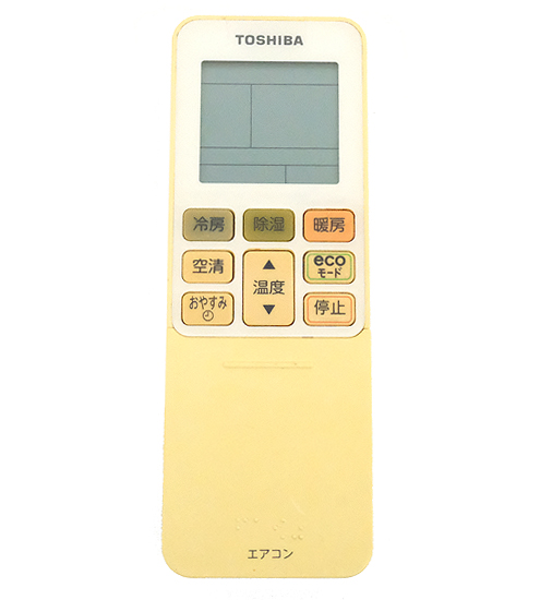 【中古】TOSHIBA　エアコンリモコン WH-TA04EJ1