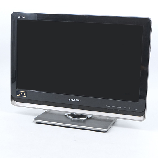 【中古】SHARP　20V型 ハイビジョン液晶テレビ AQUOS　LC-20DZ3-S　シルバー　リモコンなし