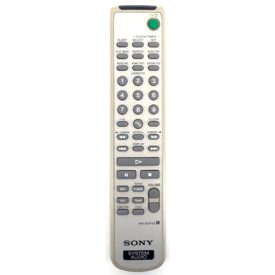 【中古】SONY　オーディオリモコン　RM-SCP33