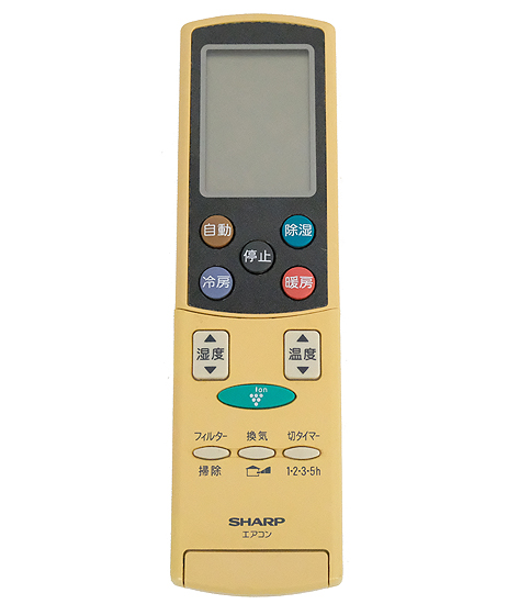 【中古】SHARP　エアコンリモコン A725JB