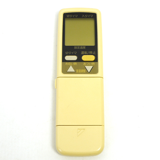 【中古】DAIKIN　エアコンリモコン　ARC408A3