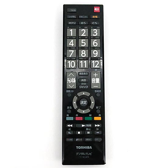 【中古】アズマ　液晶テレビ用リモコン　RN-77B