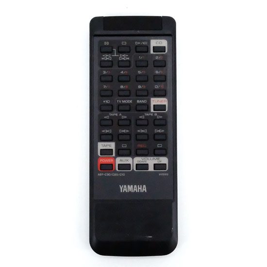 【中古】YAMAHA　オーディオリモコン　VH15910　電池カバーなし