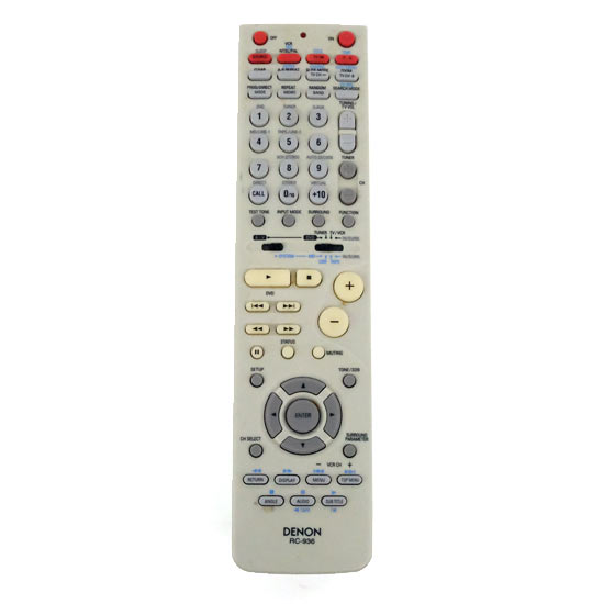 【中古】DENON　オーディオリモコン　RC-936