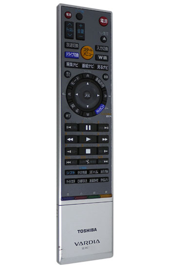 【中古】TOSHIBA製　HDD&DVDレコーダー用リモコン　SE-R0321　訳あり