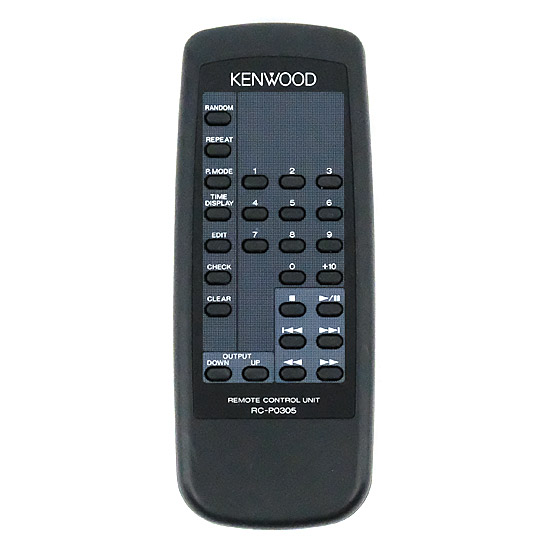 【中古】KENWOOD　オーディオ用リモコン　RC-P0305