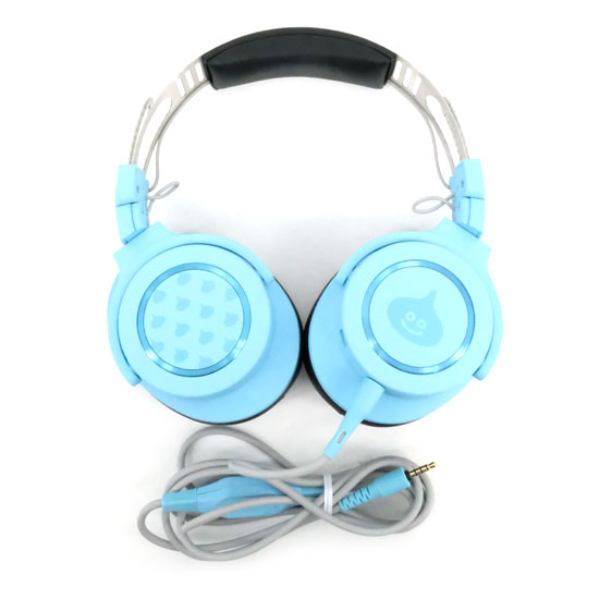 【中古】ドラゴンクエストX オンライン ゲーミングヘッドセット スライムエディション　ATH-G1 DQX SL 元箱あり