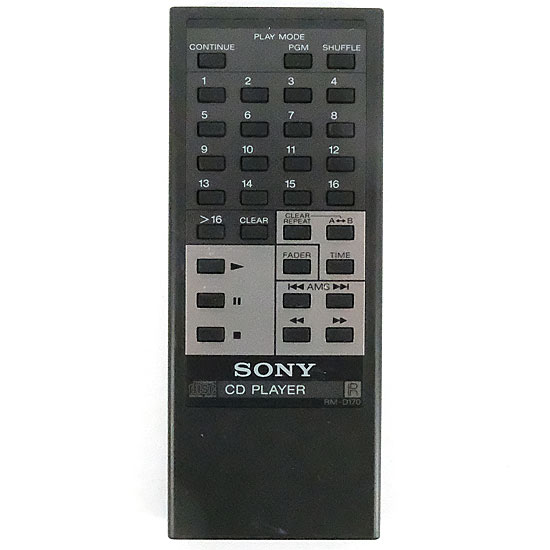 【中古】SONY　オーディオリモコン　RM-D170