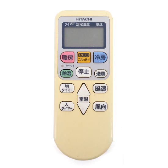 【中古】HITACHI　エアコンリモコン　RAR-6Z1