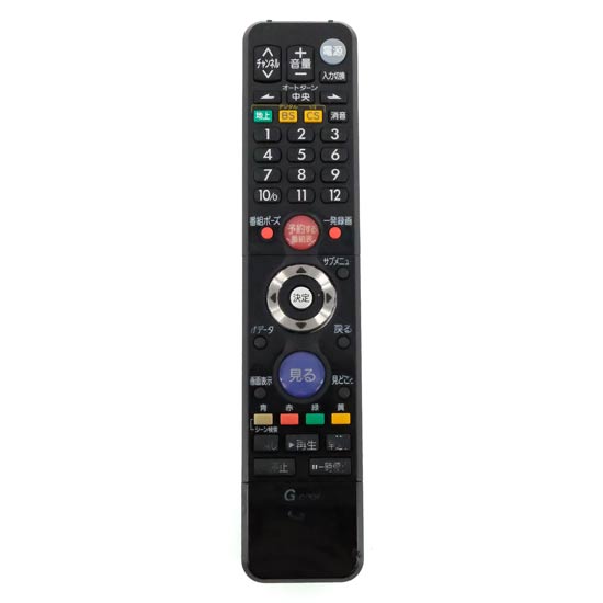 【中古】三菱電機　液晶テレビリモコン RL18502