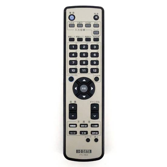【中古】I-O DATA　モニターリモコン　FTV-RC2　本体いたみ
