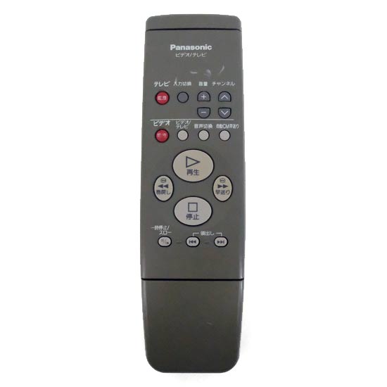 【中古】Panasonic　ビデオリモコン　VEQ1648