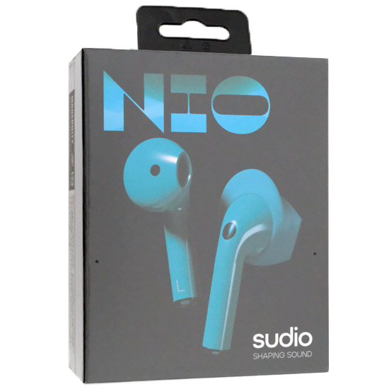【中古】Sudio　ワイヤレスイヤホン Sudio NIO　オーロラグリーン　未使用