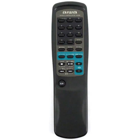 【中古】AIWA　オーディオリモコン　RC-6AS06
