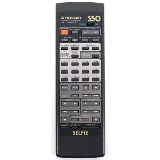 【中古】PIONEER　オーディオリモコン　CU-AP016
