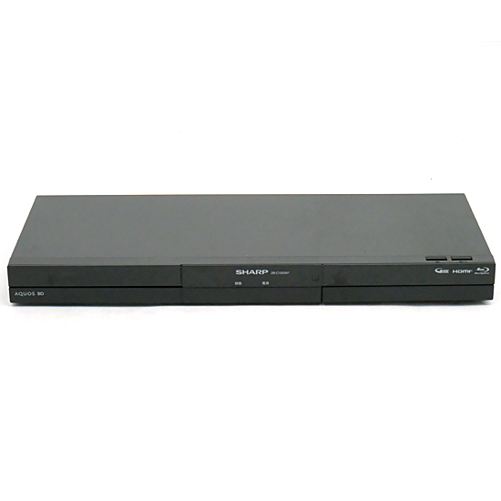 【中古】SHARP　AQUOS ブルーレイディスクレコーダー 1TB　2B-C10GW1　リモコンなし
