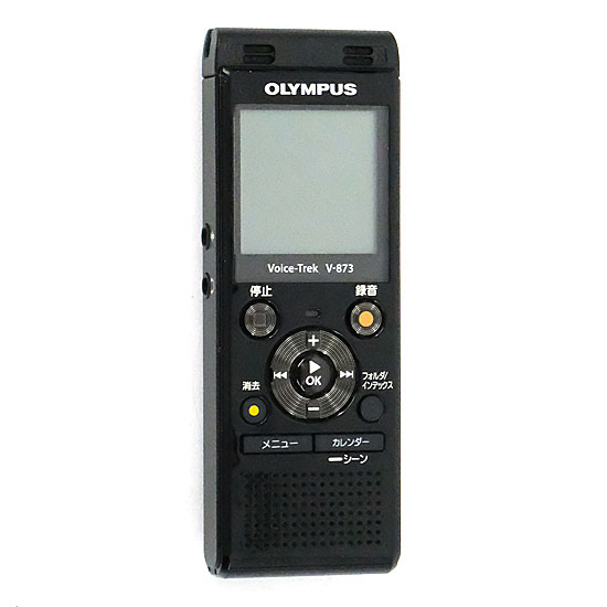 【中古】OLYMPUS　ICレコーダー Voice-Trek V-873 BLK　ピアノブラック　本体のみ