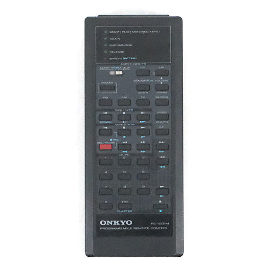 【中古】ONKYO　オーディオリモコン　RC-1001M