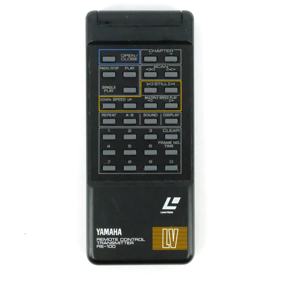 【中古】YAMAHA　オーディオリモコン　RS-100
