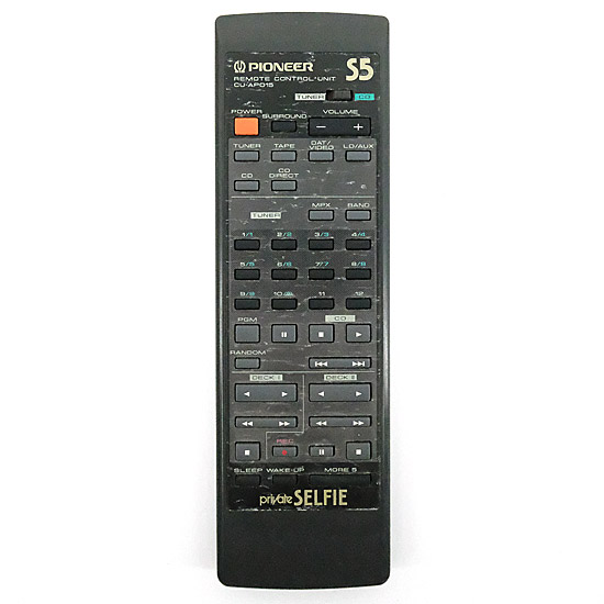 【中古】PIONEER　オーディオリモコン　CU-AP015