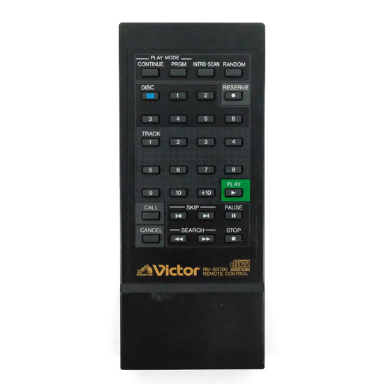 【中古】Victor　オーディオリモコン　RM-SX700