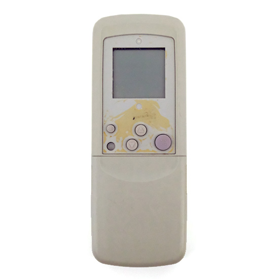 【中古】SANYO製　エアコンリモコン　RCS-AR6A　前面パネルなし