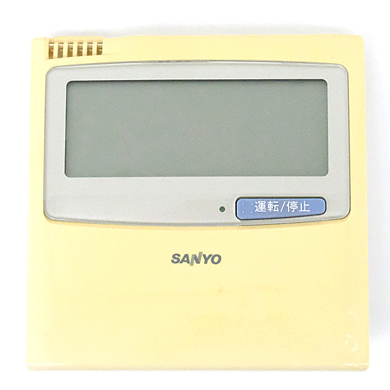 【中古】SANYO製　エアコンリモコン　RCS-DH224U