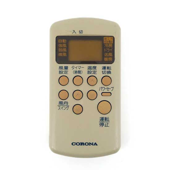 【中古】コロナ電業　エアコンリモコン CSH-ES